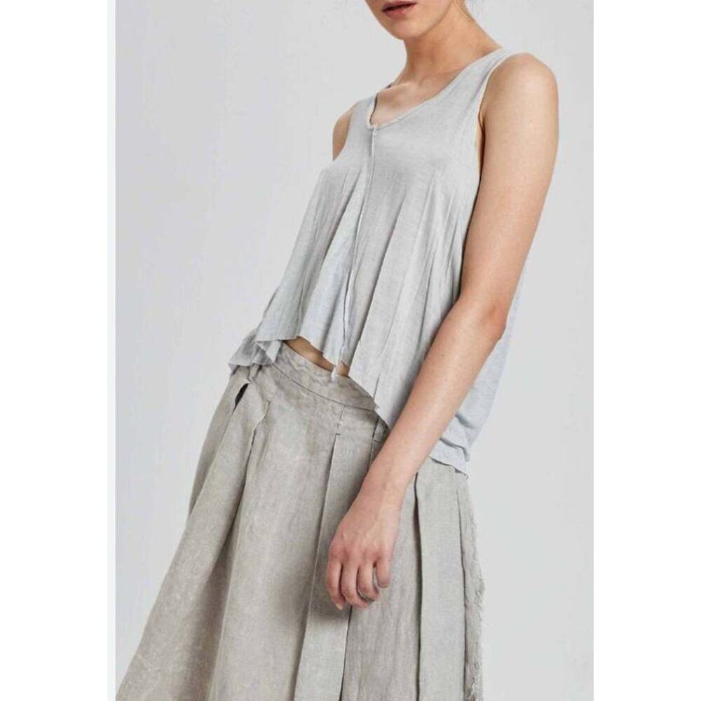 UMIT UNAL M Medium 100% Cotton Swing Tank Top NWT Layering Lagenlook